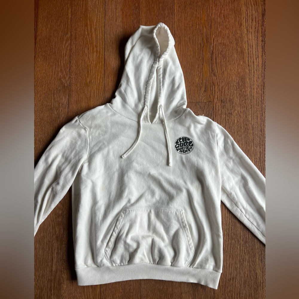 Ripcurl white sweatshirt